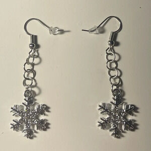 Christmas Snowflake Earrings